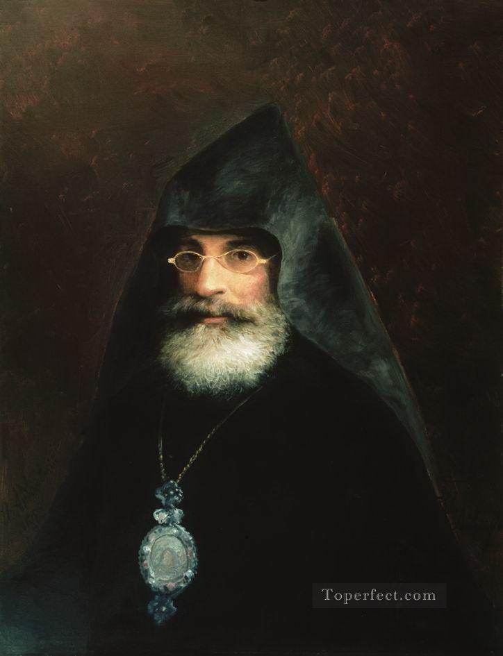 Retrato de Gabriel Aivazian, el hermano del artista Ivan Aivazovsky Pintura al óleo